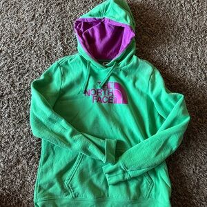The North Face Mint and Violet Pullover